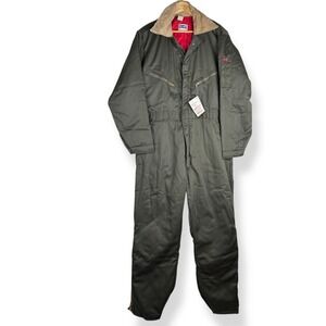 Big Smith Insulated Coveralls Mens Size 44 Vintage Deadstock Workwear USA Made